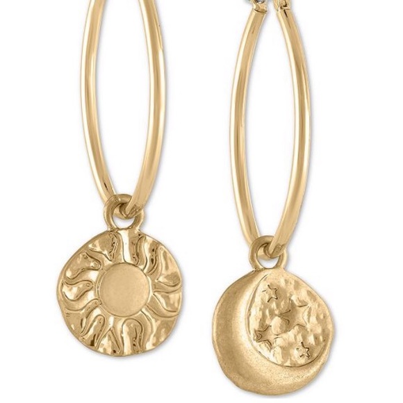 RACHEL Rachel Roy Jewelry - NEW Sun☀️Moon🌙 Earrings